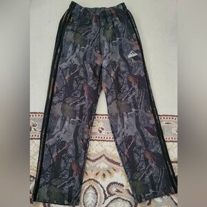 Adidas Men Camouflage Joggers - Black and Brown